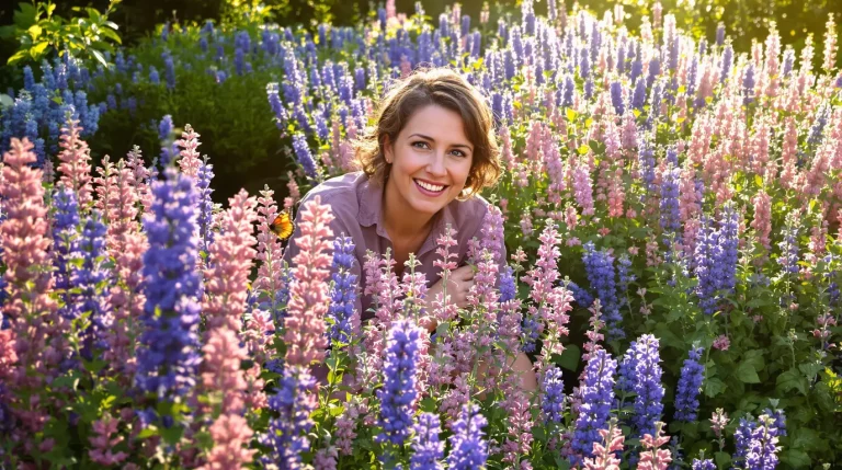 Ces magnifiques fleurs roses et bleues durent jusqu’à la fin de l’été et sont faciles à cultiver