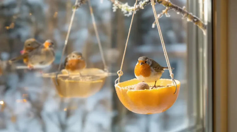 « Je l’ai posée hier, ils sont venus ce matin » : j’ai fait cette mangeoire maison en 5 minutes