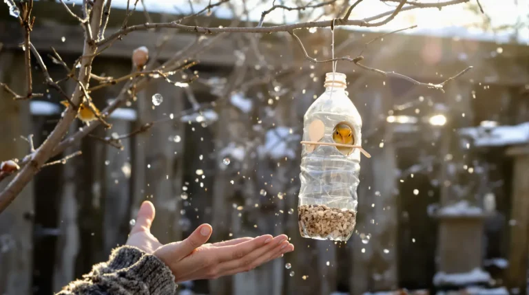 Ne jetez plus ces déchets du quotidien : ils deviennent une mangeoire pour oiseaux et les aident à survivre au froid