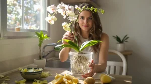 Orchidée : j’obtiens une floraison spectaculaire en un rien de temps grâce à une simple pomme de terre