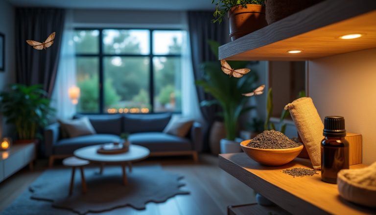 découvrez des méthodes efficaces pour éliminer les papillons de nuit dans votre maison et protéger vos vêtements et aliments des dégâts.