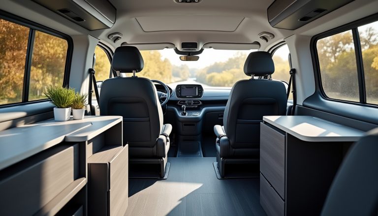 explorez les dimensions intérieures du peugeot expert pour profiter d'un espace optimisé, garantissant confort et praticité lors de tous vos trajets.