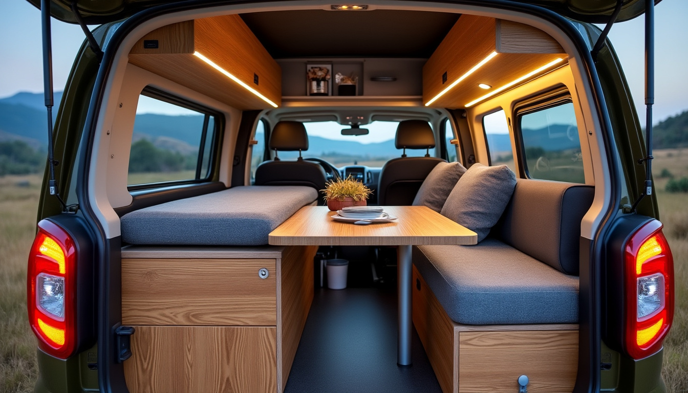 Découvrir l'aménagement intérieur idéal d'un dacia camping car découvrez comment aménager l'intérieur idéal de votre camping-car dacia pour allier confort, fonctionnalité et style lors de vos aventures sur la route.