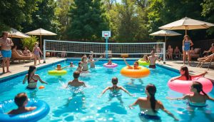 découvrez des jeux amusants à faire dans la piscine pour profiter pleinement de l'été en famille ou entre amis. idées simples et ludiques pour s'éclater au soleil !