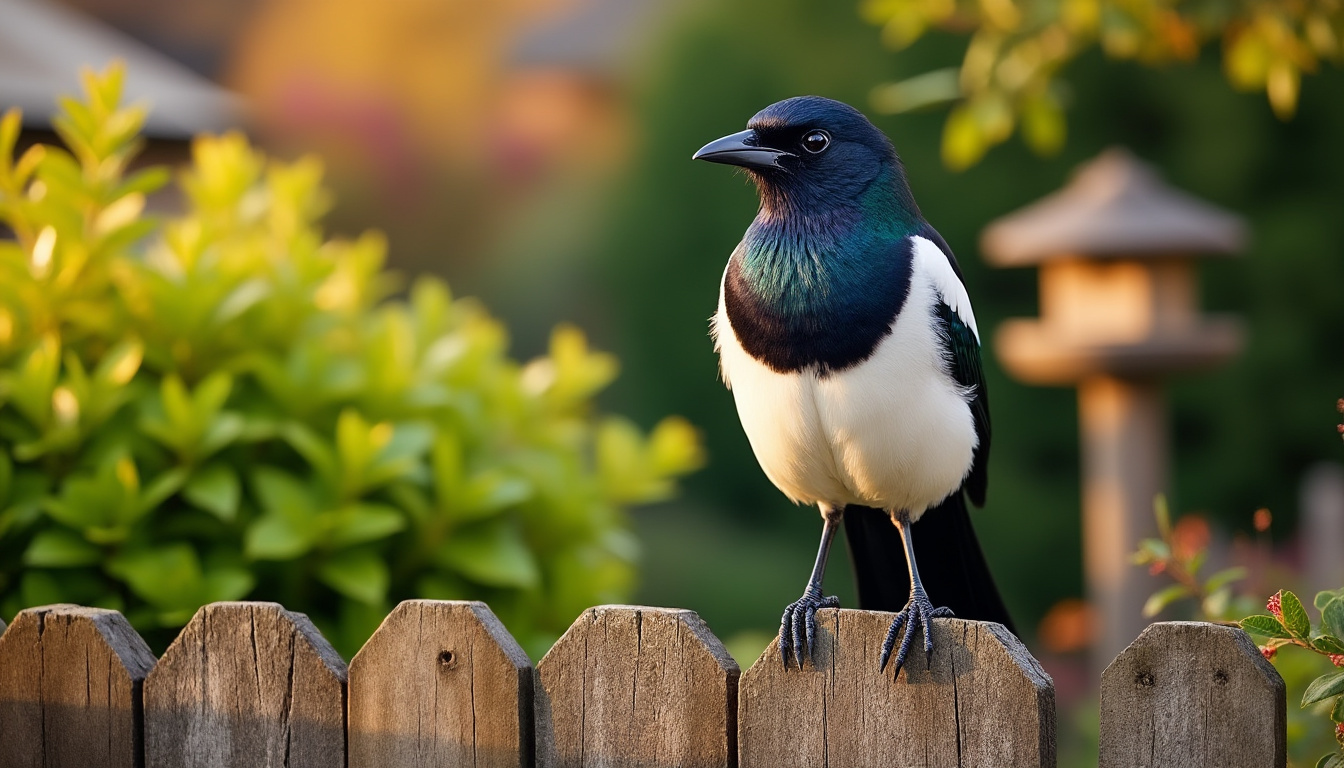 découvrez la signification de la présence d'une pie dans votre jardin et ce que cet oiseau symbolise dans la nature et les traditions.