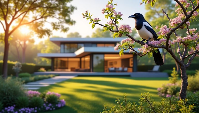 découvrez la signification de la présence d’une pie dans votre jardin en 2026 et ce que cet oiseau peut annoncer selon les traditions et croyances.