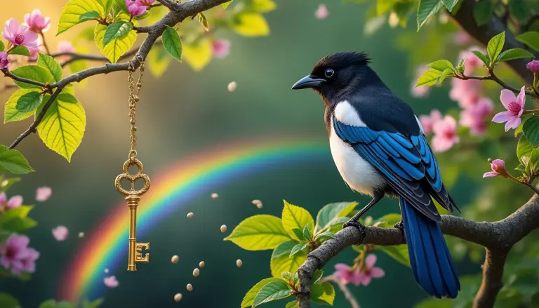découvrez la signification de la pie dans le jardin et explorez les symboles et croyances associés à cet oiseau fascinant.