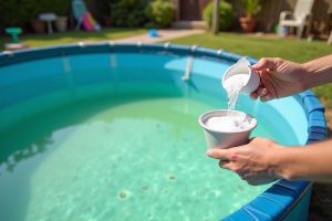 Rattraper l eau verte de votre piscine avec du bicarbonate de soude : guide pratique et astuces