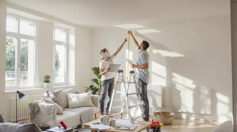 plafond hauteur standard