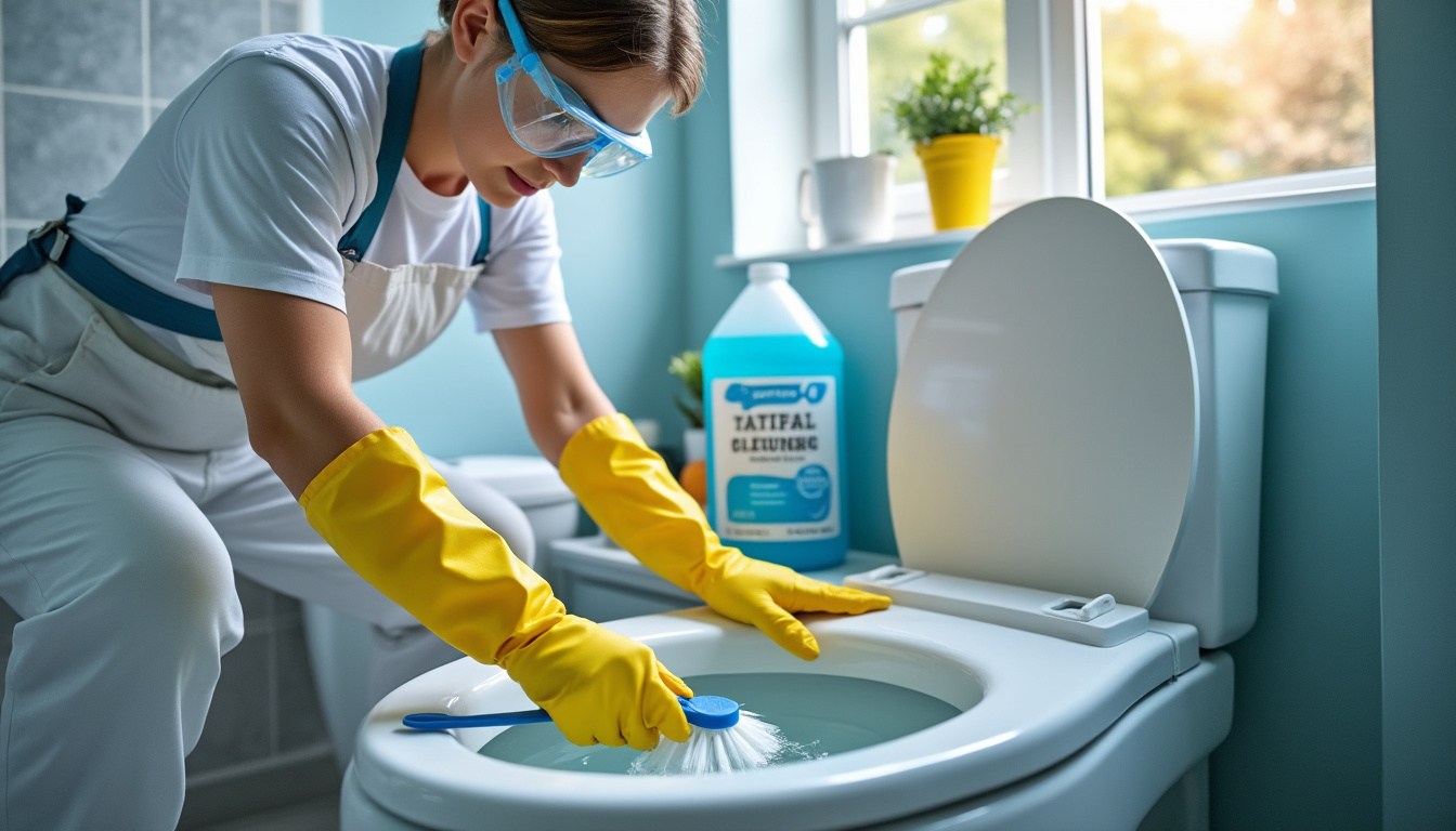 découvrez comment enlever efficacement le tartre des wc avec de l'acide chlorhydrique tout en protégeant les surfaces pour un nettoyage sûr et durable.