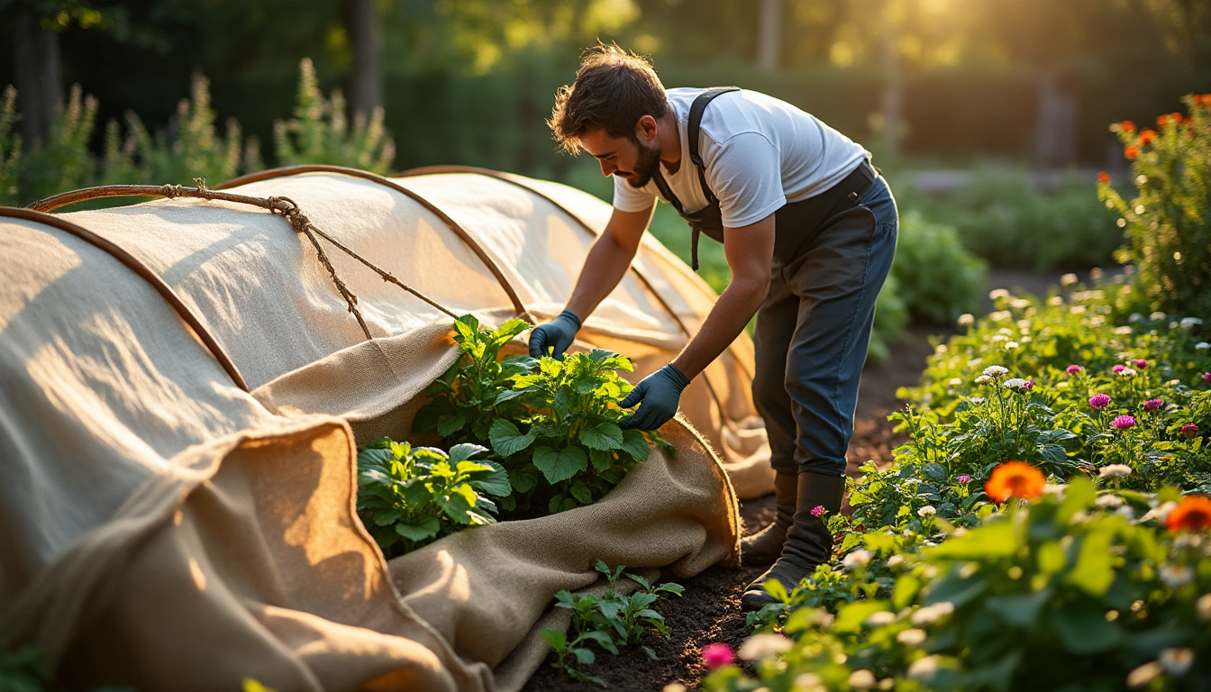 Comment fabriquer un voile d'hivernage fait maison pour protéger vos plantes découvrez comment fabriquer un voile d'hivernage fait maison pour protéger efficacement vos plantes du froid hivernal et assurer leur bonne croissance.