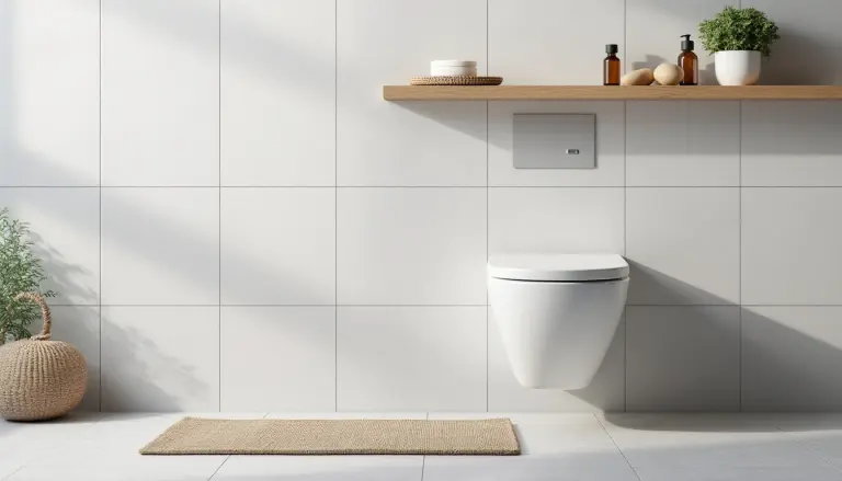 Comment habiller un wc suspendu : astuces et idées pratiques