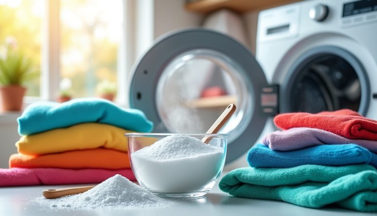 découvrez comment utiliser le bicarbonate de soude pour entretenir efficacement votre linge couleur, préserver les couleurs et éliminer les odeurs naturellement.