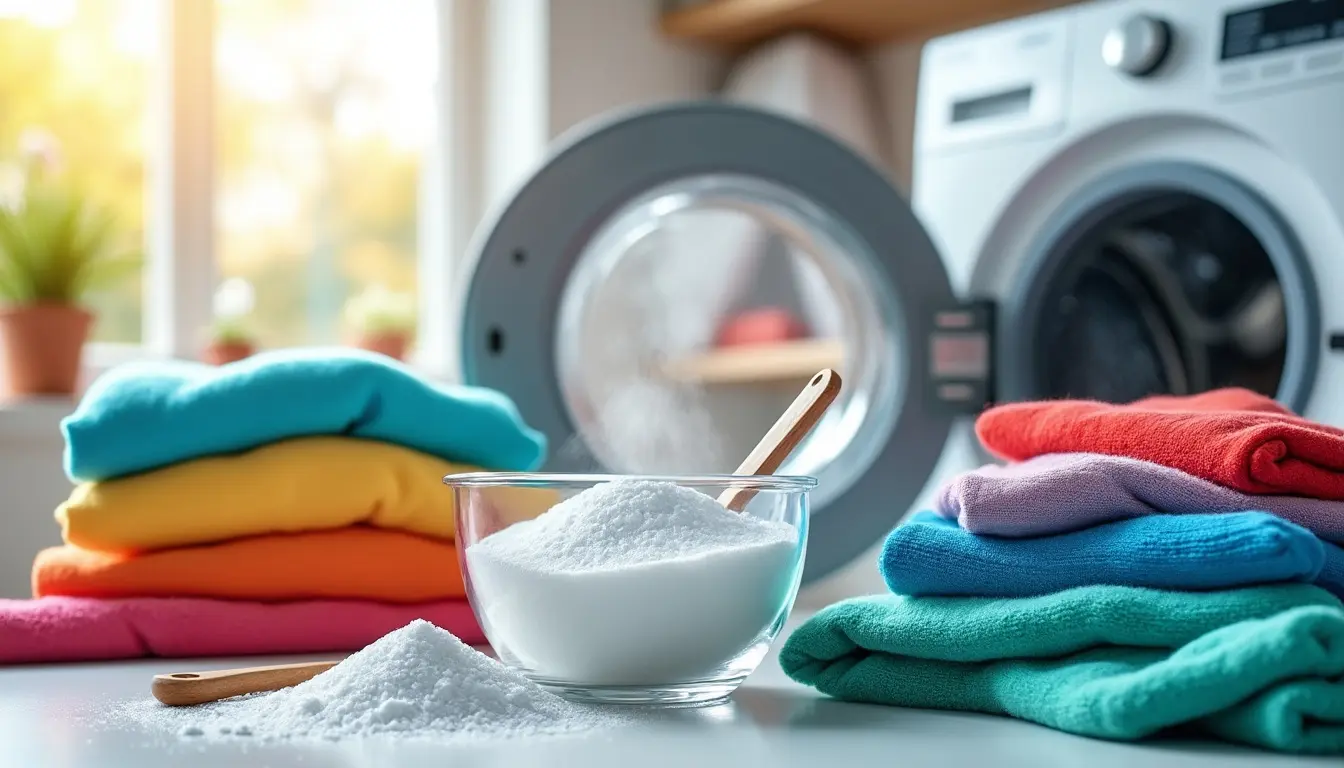 Comment utiliser le bicarbonate de soude pour entretenir le linge couleur découvrez comment utiliser le bicarbonate de soude pour entretenir efficacement votre linge couleur, préserver les couleurs et éliminer les odeurs naturellement.