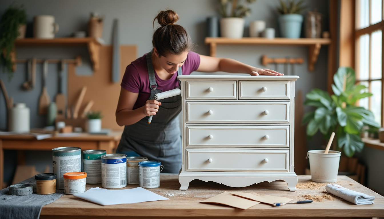 découvrez nos astuces et conseils pour peindre un meuble en bois sans poncer, et obtenez un rendu parfait facilement et rapidement.
