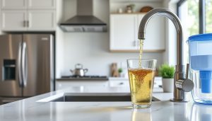 découvrez les causes de la coloration jaune de l'eau du robinet et les solutions efficaces pour retrouver une eau claire et saine chez vous.