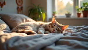 découvrez la signification spirituelle d'un chat qui dort sur le lit et ce que ce comportement révèle sur l'énergie, la protection et la connexion entre l'animal et votre espace sacré.