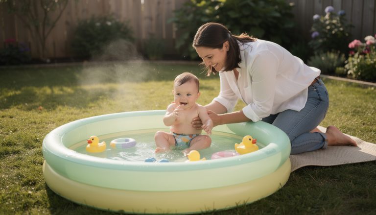 Quelle est la température idéale de l'eau pour une piscine bébé 1 an découvrez la température idéale de l'eau pour une piscine adaptée à un bébé d'un an, afin d'assurer confort et sécurité lors de ses premières baignades.