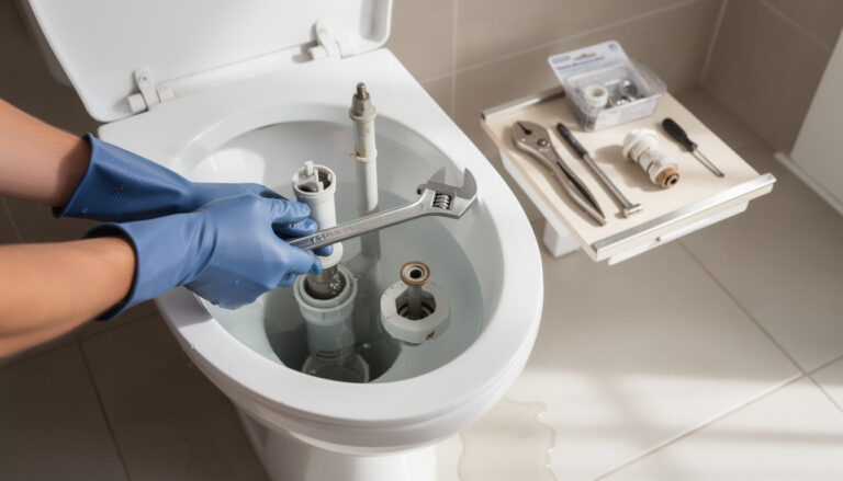 apprenez comment réparer rapidement et efficacement une chasse d'eau qui fuit grâce à nos conseils pratiques et faciles à suivre.